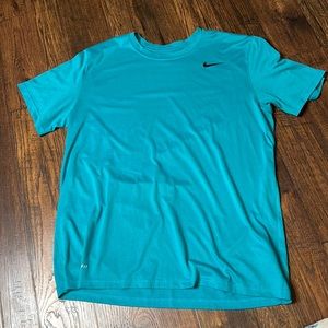 Mens Turquoise Nike shirt